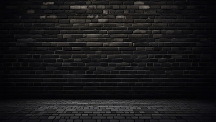  Abstract dark brick wall texture background pattern, Wall brick surface texture.