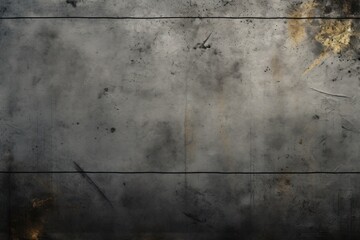Poster - Vintage grunge pattern, weathered concrete surface in black.