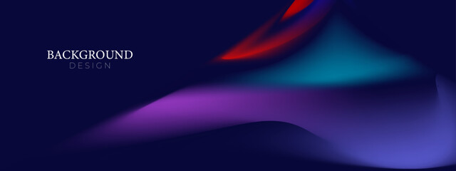 Wall Mural - dark blue, purple and red background