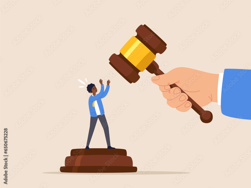 Social inequality, discrimination concept. Injustice and unfairness for ...