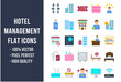 © SAMDesigning - Hotel Management Flat Icons