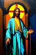 © riko_design - Illustration of Jesus Christ made with Generative AI