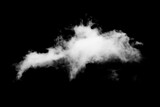 Fototapeta Fototapeta z niebem - Biała chmura, tło, biały dym