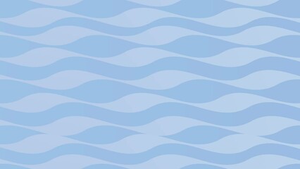 abstract  animated sea wave. Animated wave illustration of blue tones. Background sea, ocean.