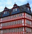 Gebäude am Marktplatz in der Altstadt in Frankfurt am Main Deutschland