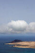 Wolken über La Graciosa bei Lanzarote