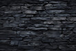 Schwarz Stein Wand Mauer Hintergrund Textur Design