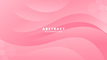 Abstract Gradient Pink White Liquid Background. Modern Background Design. Dynamic Waves. Fluid Shapes Composition. Fit For Website, Banners, Brochure, Posters