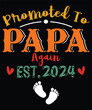 promoted to papa again est.2024