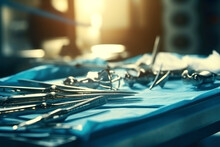 Photo Of A Table Filled With Various Surgical Tools