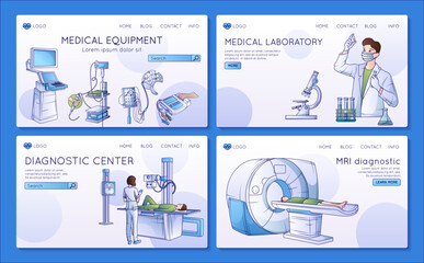 Poster - Medical Diagnostic Landing Pages