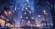 ロックフェラーセンター、クリスマスツリー