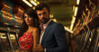 © Nataliia - Well-dressed couple in a luxury casino interior