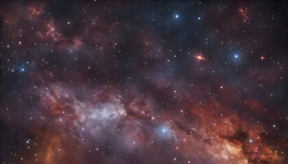 Wall Mural - Space galaxy illustration with stars.