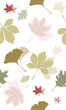 Blätter Herbst Ahorn Birke Muster pattern nahtlos