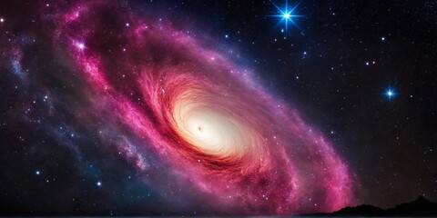 Wall Mural - colorful space galaxy cloud nebula. stary night cosmos. universe science astronomy. supernova backgr