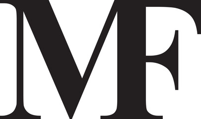 ML letter modern logo design