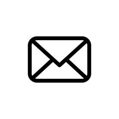 Leinwandbilder - mail icon , envelope icon , email message icon notification new message icons buttons