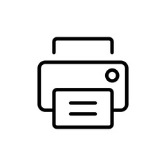 Fototapete - printer icon , fax icon , Contact us icon. Web icons