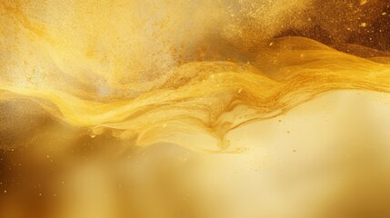 Wall Mural - abstract golden particles and sprinkles powder explosion for a holiday celebration like christmas. s