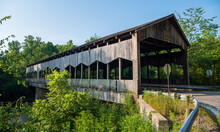 35-83-E - Corwin M. Nixon Covered Bridge In Warren County, Ohio