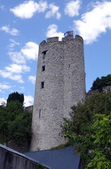 Sticker - Turm an der Festung in Montbazon