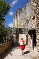 Poster - A nder Festung in Montbazon