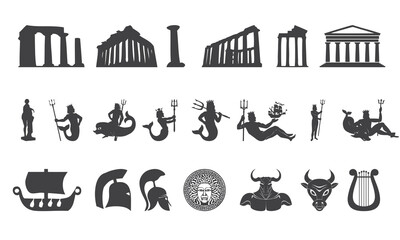 Ancient greek icon bundle