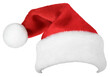 © Roman Samokhin - Santa Claus red hat or Christmas red cap isolated on transparent background. High quality mask edges