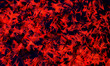 Red and black explosive background with sharp triangles. Shards shape composition. Music, sport, gaming , website, dynamic background. Chaotic disorder.