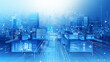 © Yuwarin - Cyber security and protection of private information and data concept.