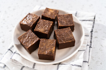 Sticker - Homemade chocolate peanut butter fudge