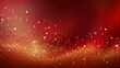 luxury abstract red and golden glitter illustration background 