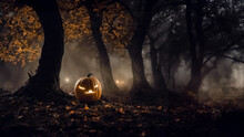 La Notte Di Halloween Nel Bosco