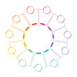 © Adison - Basic circle infographic with 11 steps, process or options.