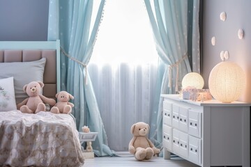 Wall Mural - beautiful kids room design