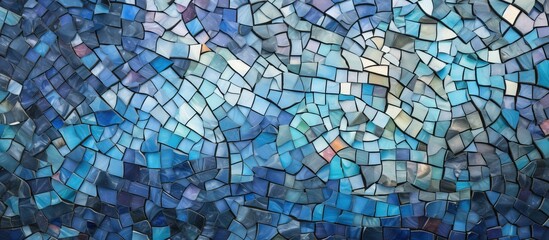 Wall Mural - Textured mosaic tiles