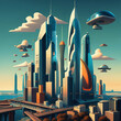 Elevated Utopia The Futuristic City Above the Clouds
