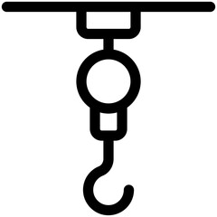 Sticker - hook icon