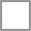 © medelwardi - Black square frame in ancient greek style