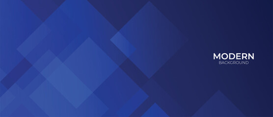 Wall Mural - abstract blue background. Blue geometric background. Dark Blue modern background wallpaper. 