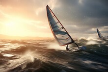 Windsurfer In The Sea, Generative AI