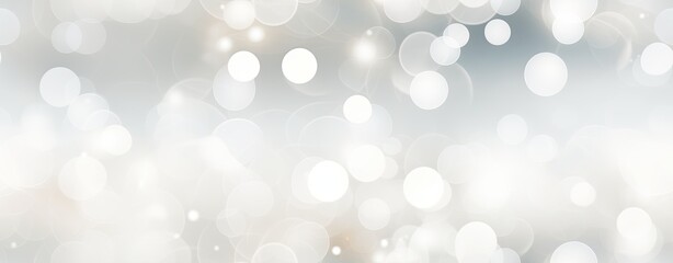 Sparkling bokeh white background