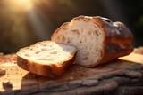 Fototapeta  - loaf of bread, Generative AI