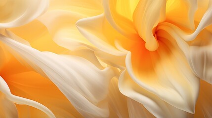 Wall Mural - closeup view of vibrant and colorful petals in full bloom showing nature artistry and beauty.