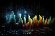 A digital image showcasing the beauty of a city at night. Perfect for urban landscapes and cityscape themes.