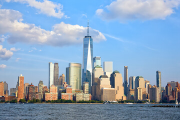 Wall Mural - Manhattan Financial District skyline, New York City 