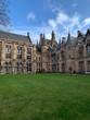 University of Glasgow, Scotland in a beautiful summer day, United Kingdom 