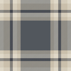 Fabric textile pattern of check vector plaid with a texture tartan seamless background.