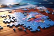 jigsaw puzzle piece, Generative AI